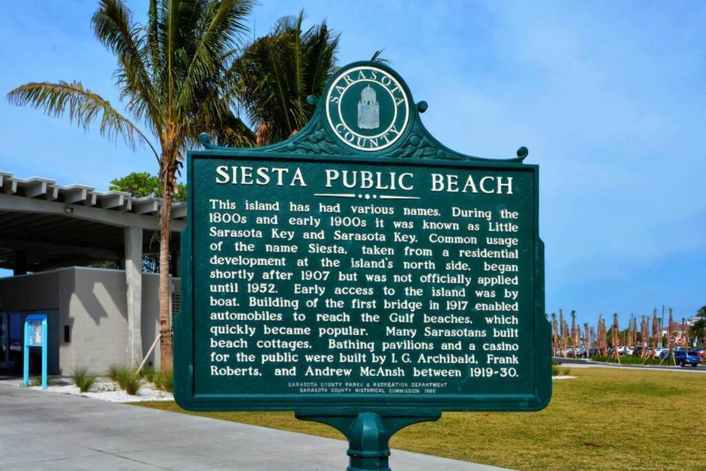 Siesta Key Village-Suite #4: A Block To The Beach! Sarasota Eksteriør bilde